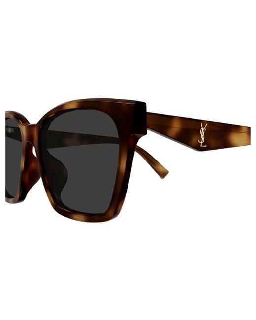 Saint Laurent Black Sl M171/F 003 Sunglasses Acetate Squared