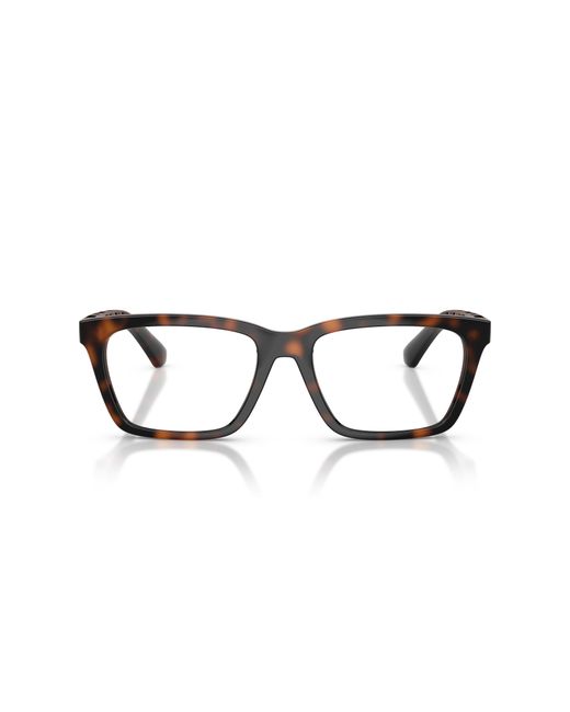 Burberry Black Be2446U 3002 Optical Frames Injected Squared Normal for men