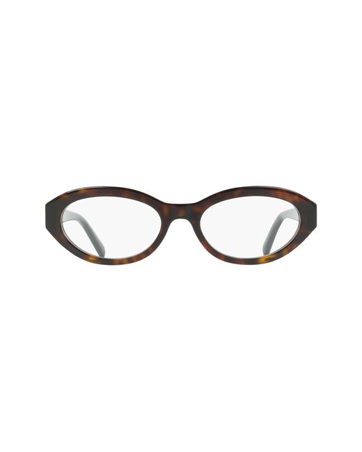 Ferragamo Black Sf3057 242 Optical Frames Acetate Round Normal