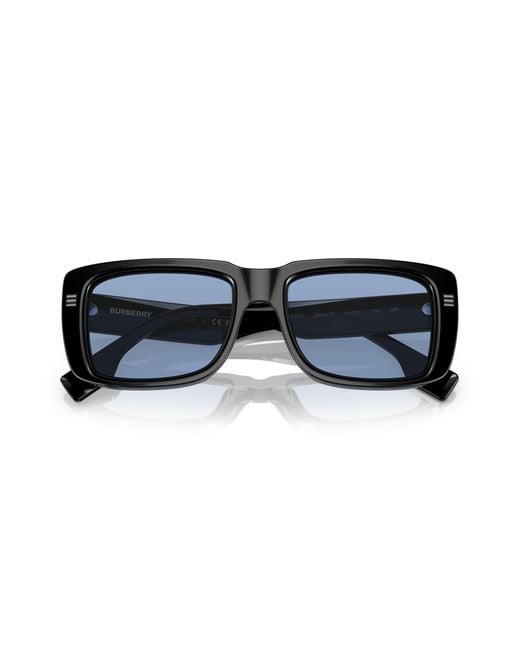 Burberry Black Be4376U Jarvis 300172 Sunglasses Acetate Squared Normal for men