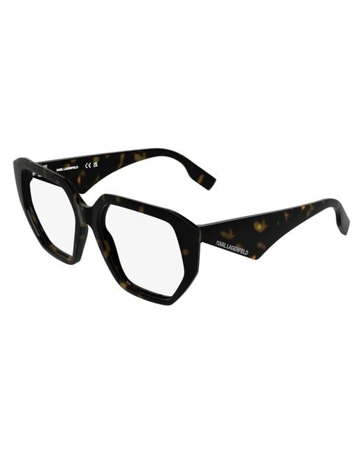Karl Lagerfeld Black Kl6213 240 Optical Frames Bio-Inject Squared Normal