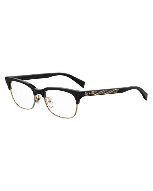 Moschino Black Mos519 807 Optical Frames Outlet Acetate Squared
