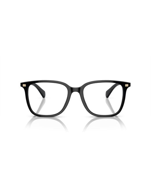 Ralph Lauren Black Ra7147 5001 Optical Frames Acetate Squared Normal