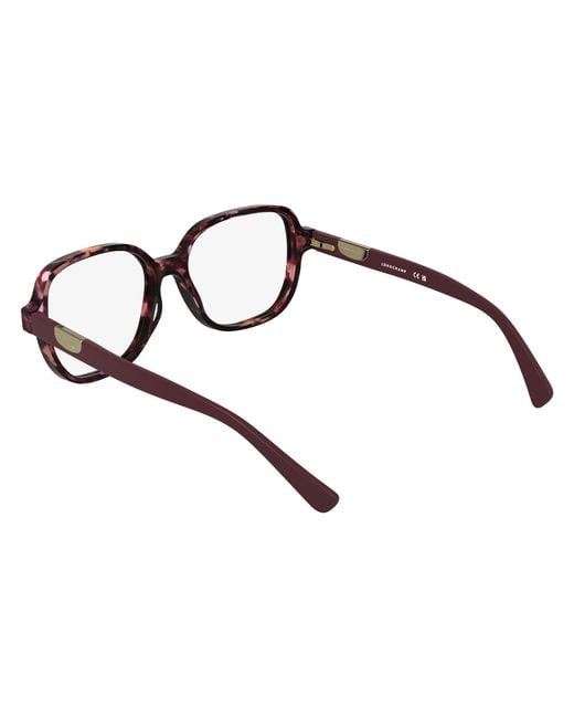 Longchamp Black Lo2784 642 Optical Frames Acetate Squared Normal
