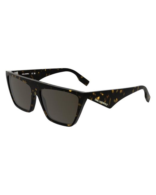Karl Lagerfeld Black Kl6186S 242 Sunglasses Bio-Inject Squared Normal