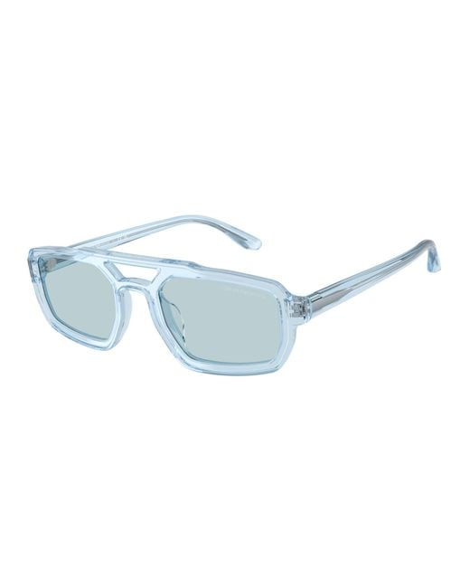 Emporio Armani Black Ea4240U 6204/1 Sunglasses Acetate Geometric Normal for men