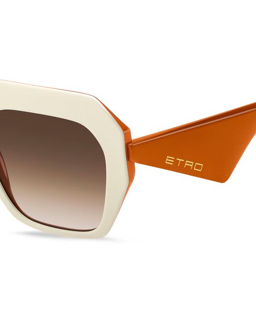 Etro Black 0043/S Ixn/Ha Sunglasses Acetate Squared Normal Shaded