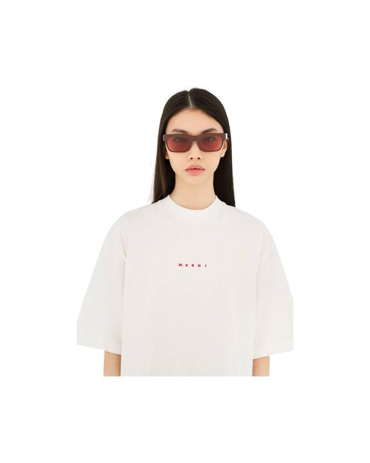 Marni Black Eip Angdoa Sunglasses Acetate Bordeaux Squared