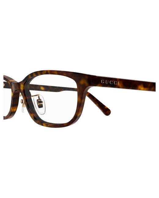 Gucci Black Gg0931Oj 005 Optical Frames Acetate Squared