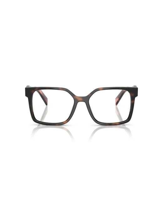 Prada Black Pr B03V 23A1O1 Optical Frames Acetate Squared Normal