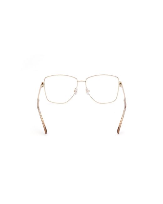 MAX&Co. Black Mo5164 32A Optical Frames Metal Squared Normal