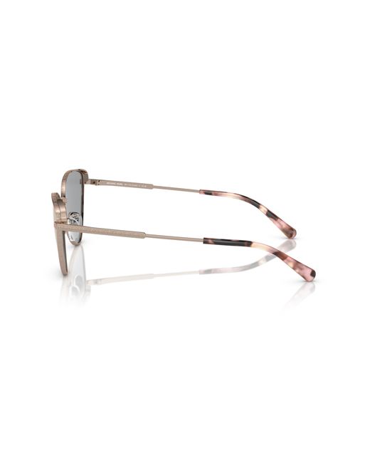 Michael Kors Black Mk1140 Cortez 11084Z Sunglasses Metal Cat Eye Normal Mirror