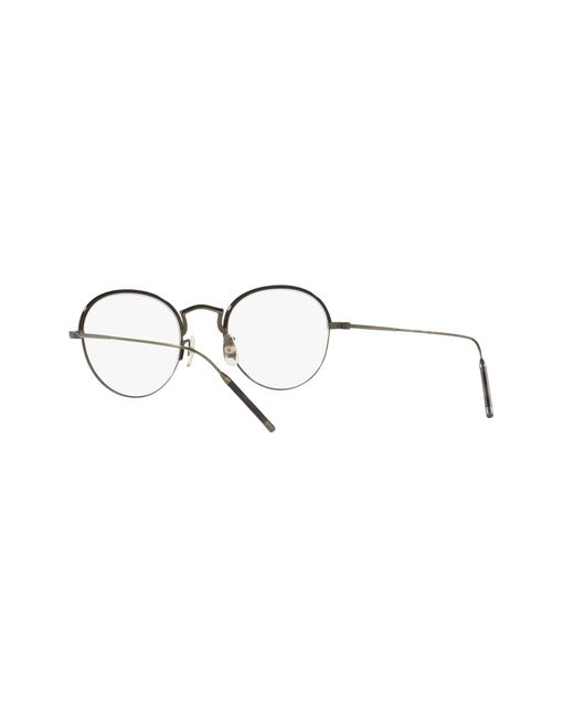 Oliver Peoples Black Ov1290T Tk-6 5284 Optical Frames Titanium Transparent Round Normal
