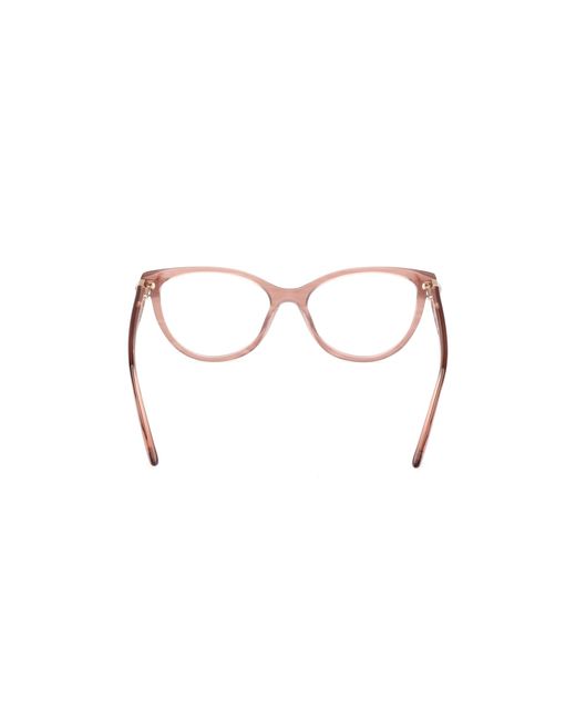 Guess Black Gu50195 059 Optical Frames Acetate Cat Eye Normal