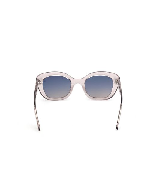 Guess Black Gu00196 20W Sunglasses Injected Squared Normal