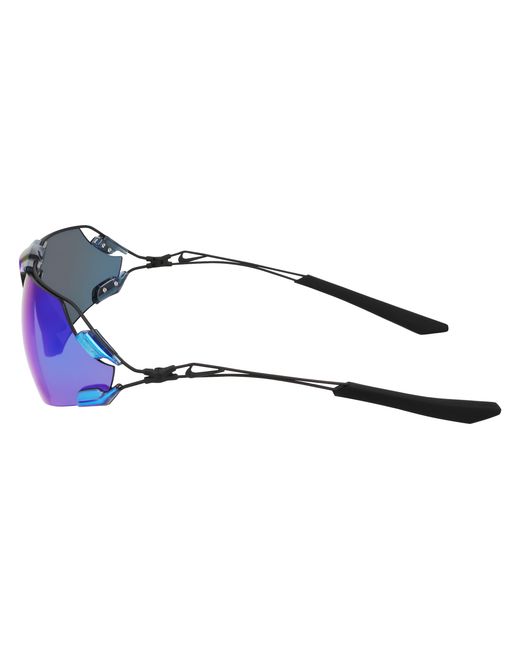 Nike Black Zeus Edge Ev24030 410 Sunglasses Titanium Squared Normal for men