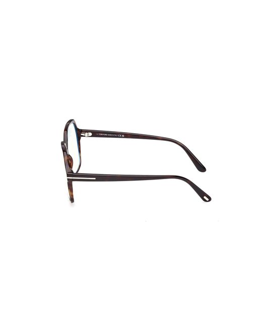 Tom Ford Black Ft6062-B 071 Optical Frames Acetate Geometric Normal