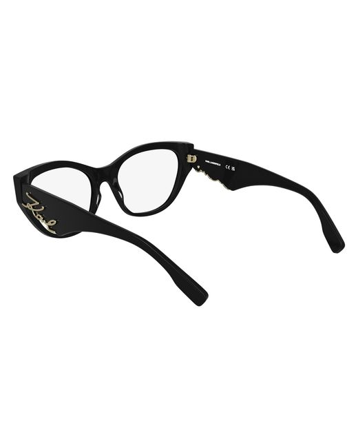 Karl Lagerfeld Black Kl6189 001 Optical Frames Acetate Cat Eye Normal