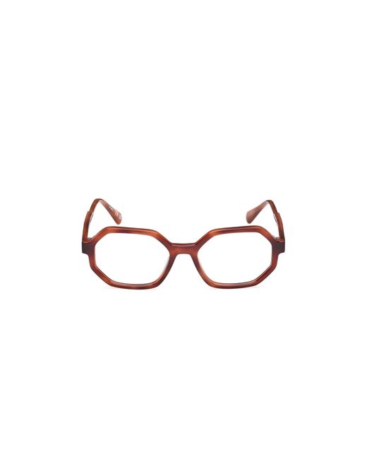 MAX&Co. Black Mo5174 053 Optical Frames Injected Geometric Normal