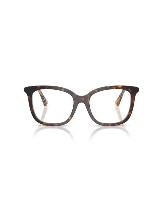 Burberry Black Be2430 4216 Optical Frames Acetate Squared Normal
