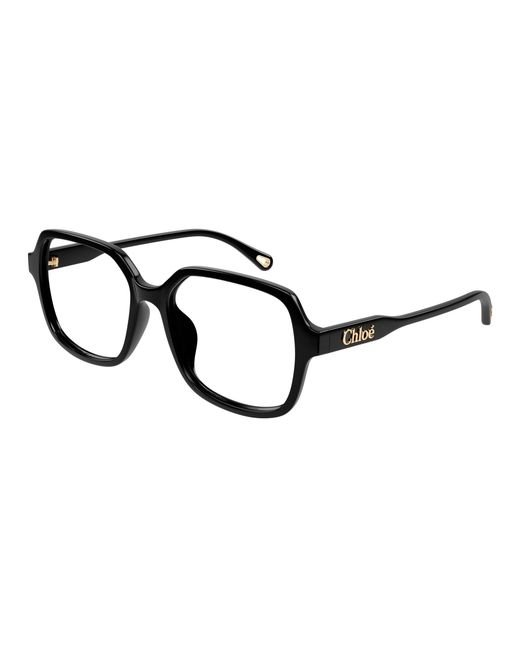 Chloé Black Ch0277Oa 001 Optical Frames Acetate Transparent Squared