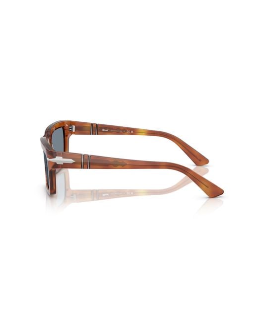 Persol Black Po3363S 96/56 Sunglasses Acetate Squared Normal for men