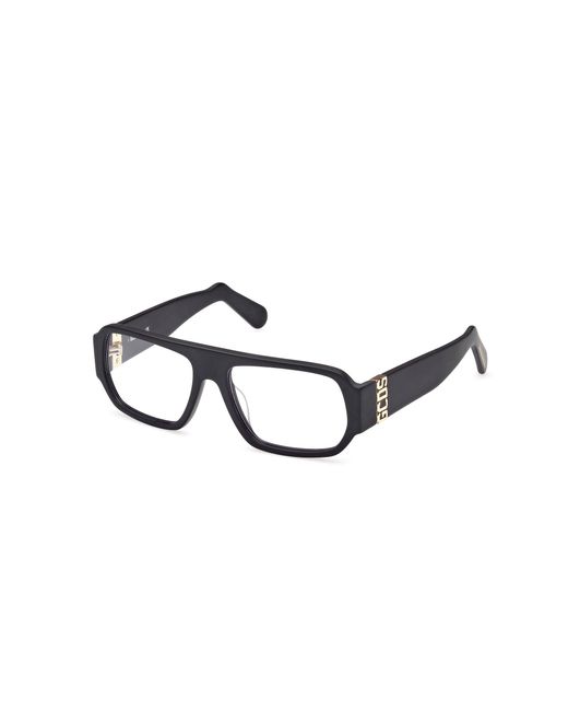 Gcds Black Gd0034 02X Sunglasses Acetate Geometric Normal
