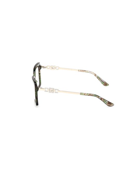 Guess Black Gu50318 098 Optical Frames Acetate Squared Normal