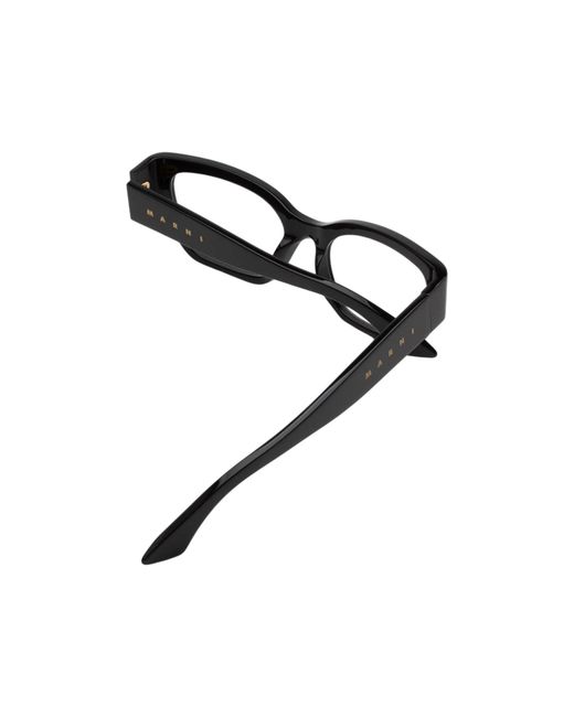 Marni Black Ejm Iyora Optical Frames Acetate Squared