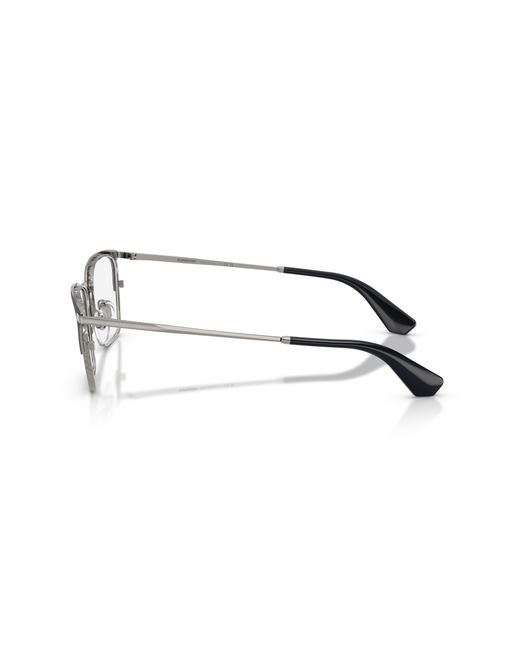Burberry Black Be1401 1005 Optical Frames Metal Transparent Squared Normal for men