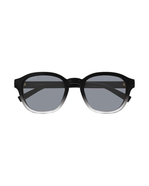 Gucci Black Gg2109Sk 003 Sunglasses Injected Round for men
