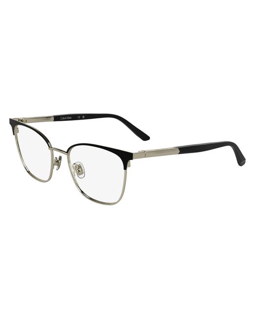 Calvin Klein Black Ck25105 605 Optical Frames Metal Cat Eye Normal