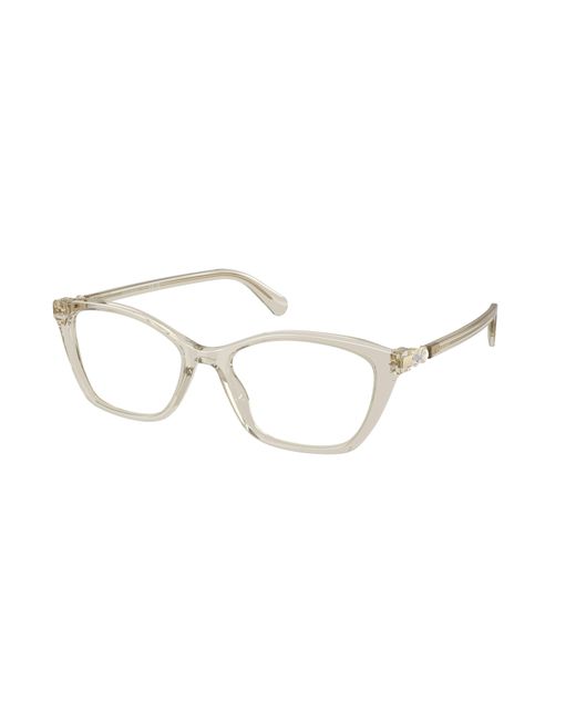 Swarovski Black Sk2065 3003 Optical Frames Acetate Transparent Pillow Normal