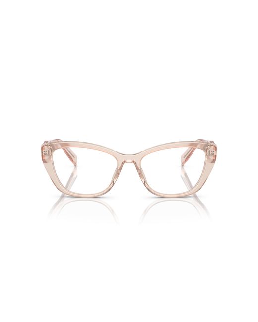 Prada Black Pr 19Wv 15J1O1 Optical Frames Acetate Cat Eye Normal