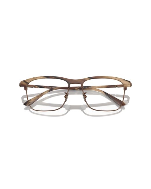 Giorgio Armani Black Ar7262 6065 Optical Frames Acetate Squared Normal for men