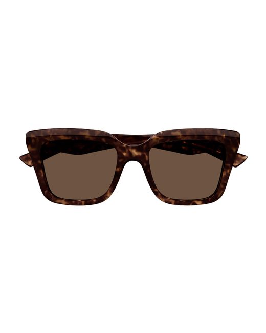 McQueen Black Am0473S 002 Sunglasses Acetate Squared