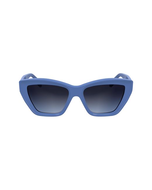 Karl Lagerfeld Black Kl6179S 423 Sunglasses Acetate Cat Eye Normal
