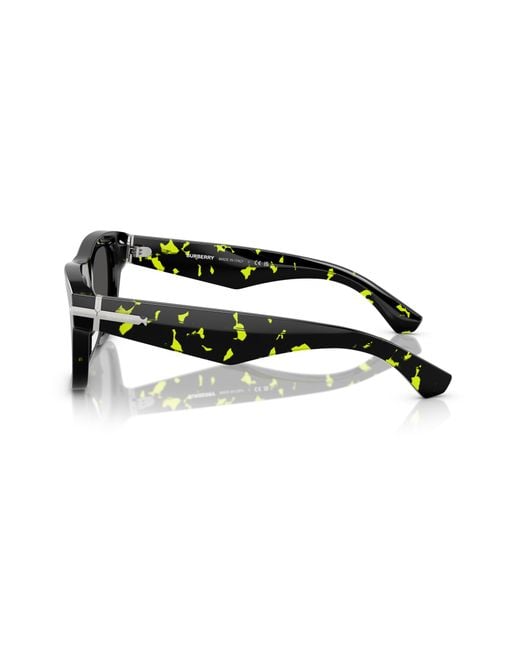 Burberry Black Be4438U 412487 Sunglasses Acetate Squared Normal for men