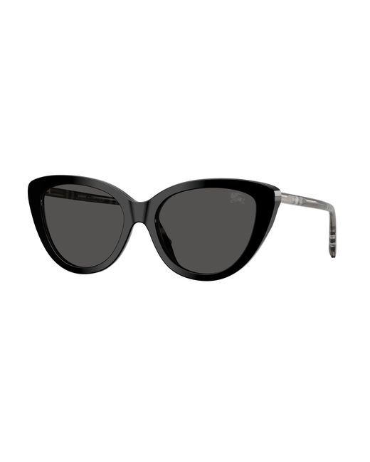 Burberry Black Be4457 416587 Sunglasses Acetate Cat Eye Normal