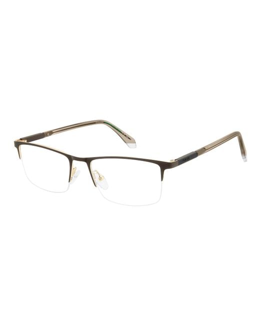 Polaroid Black Pld D599 Ufm Optical Frames Metal Squared Normal for men