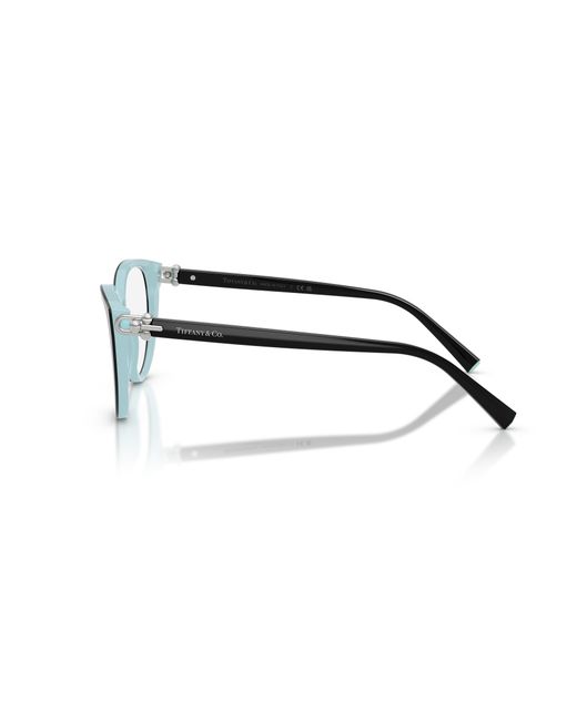 Tiffany & Co Black Tf2292 8055 Optical Frames Acetate Transparent Cat Eye Normal