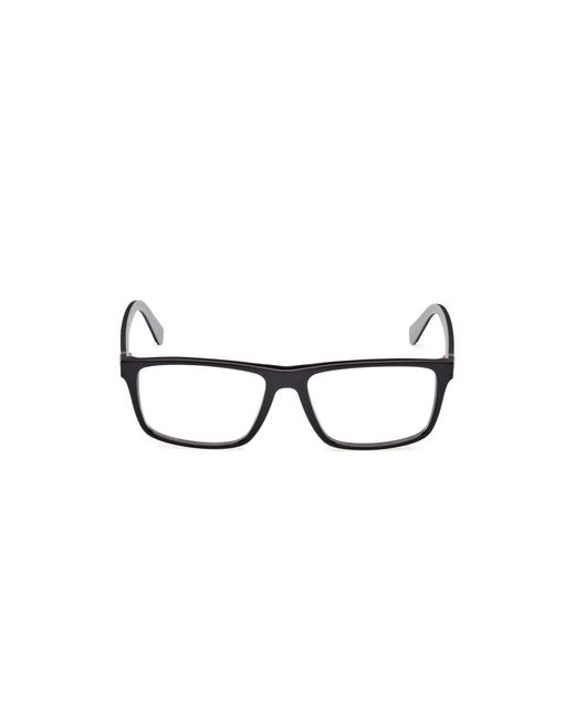 Guess Black Gu50130 001 Optical Frames Acetate Squared Normal for men