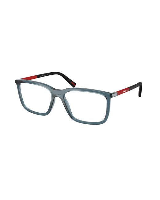 Prada Linea Rossa Black Ps 01Sv Czh1O1 Optical Frames Injected Pillow Normal for men