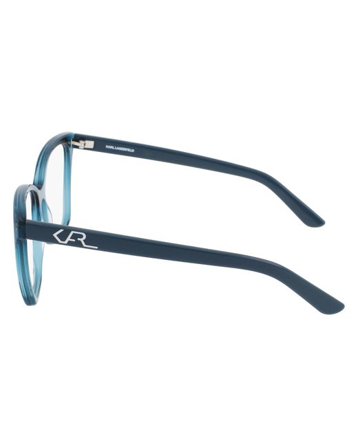 Karl Lagerfeld Black Kl6050 425 Optical Frames Acetate Squared Normal Normal