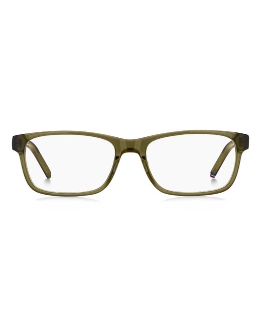 Tommy Hilfiger Black Th 2076 1Ed Optical Frames Bio-Cecid Squared for men