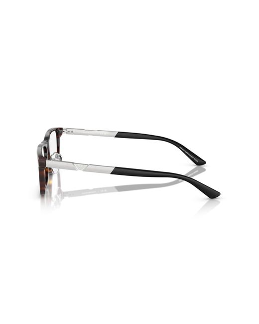 Emporio Armani Black Ea3251D 5026 Optical Frames Acetate Squared Normal for men