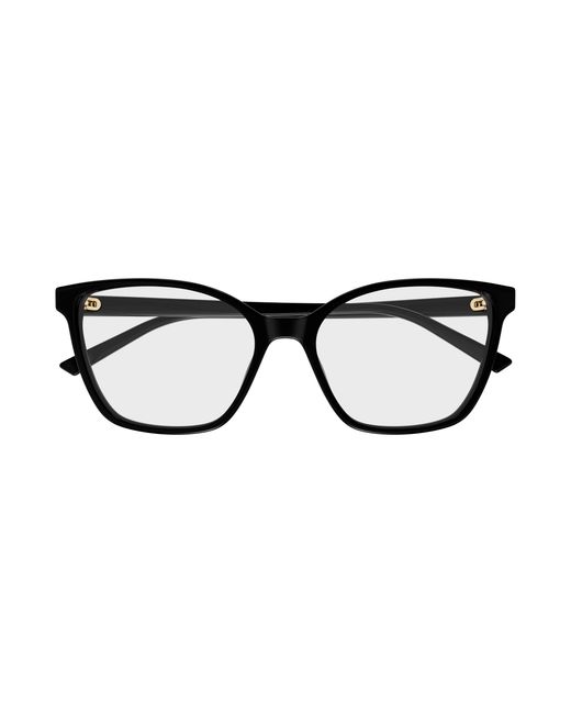 Gucci Black Gg1995O 001 Optical Frames Acetate Transparent Cat Eye
