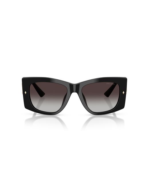 Jimmy Choo Black Jc5061U 50008G Sunglasses Acetate Butterfly Normal Nuanced