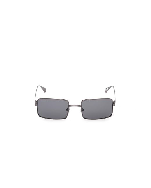MAX&Co. Black Mo0161 08A Sunglasses Metal Smoke Squared Normal