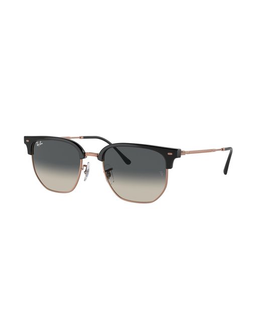 Ray-Ban Black New Clubmaster Sunglasses Frame Grey Lenses